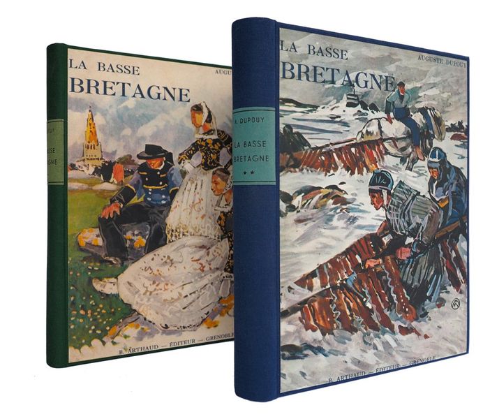 Haute et Basse-Bretagne  - Pleine toile, photo de la couverture d'origine.